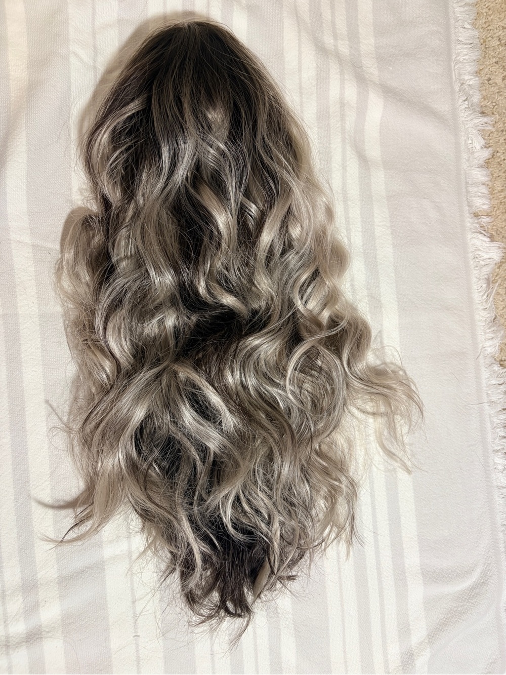 Chelsey Smith Crowns Cecily slate gray blend wig - Picture 2 of 14